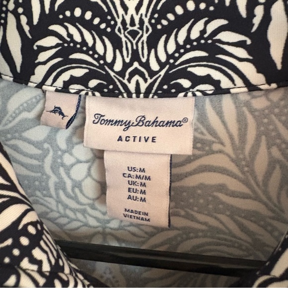 Tommy Bahama Black and White Floral Dress - Picture 3 of 4